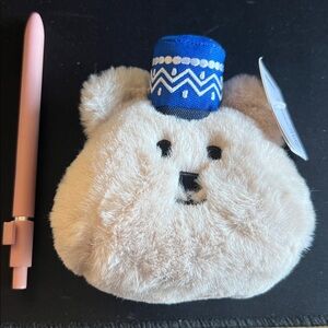 Starbucks Thailand 2022 Nutcracker Bear Pouch New with Tags